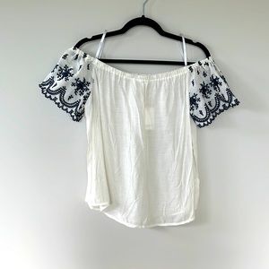 Off the shoulder top